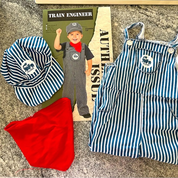 Costumes 3t4t Train Engineer Costume Poshmark